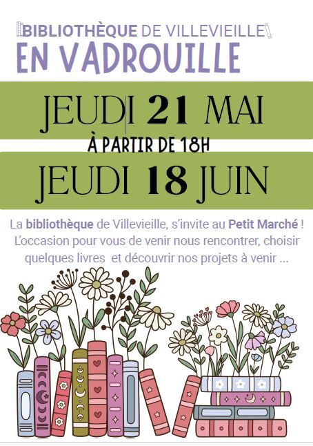 bibliothèque en vadrouille